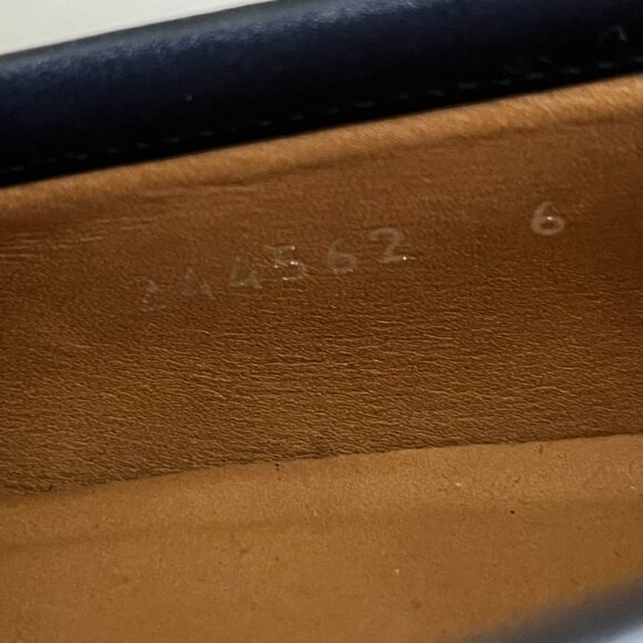 Gucci Leather Bamboo Horsebit Slide Loafers Slip Ons - Picture 10 of 10